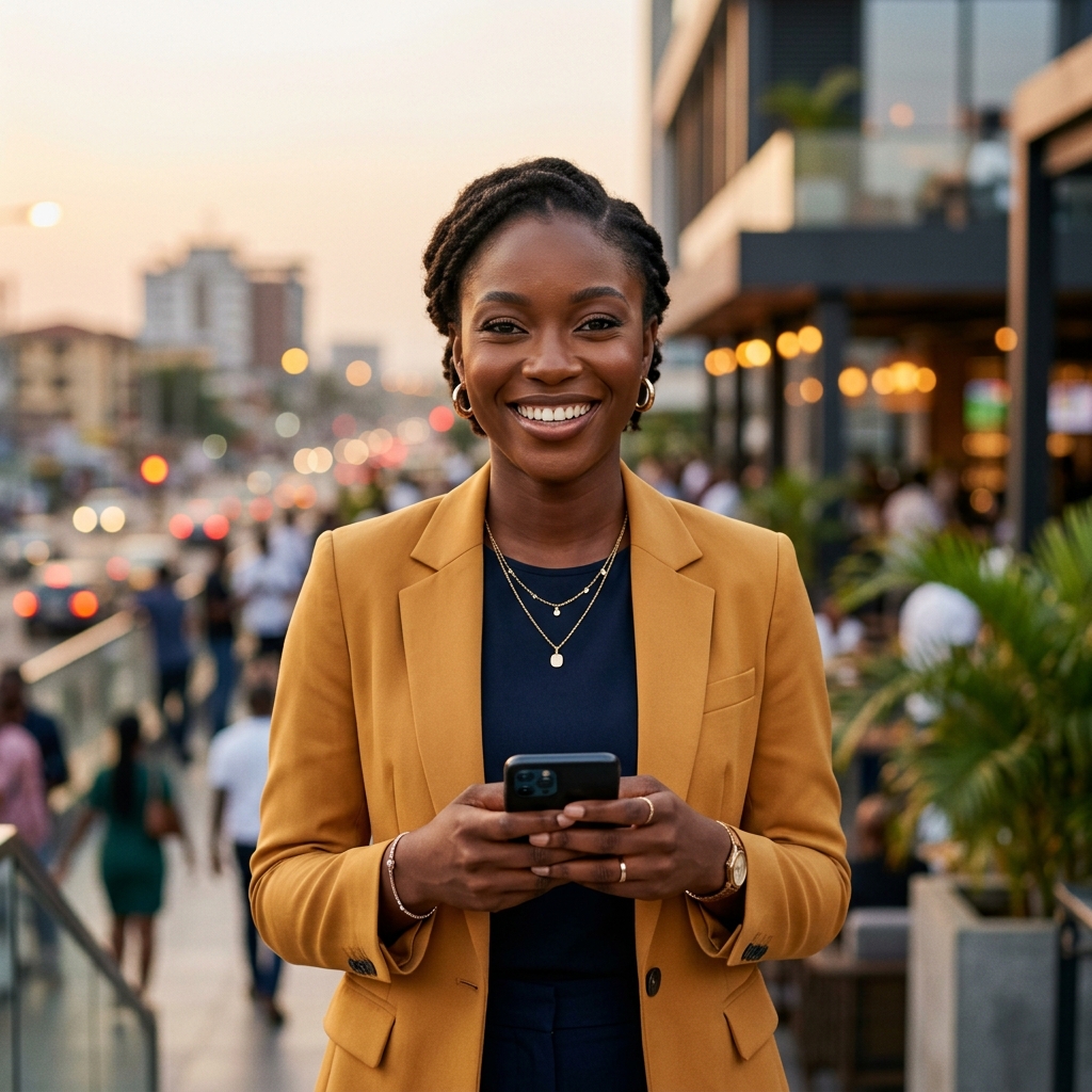 Nigerian vendor using vendingping